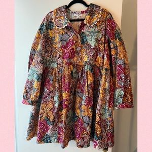 Kika Vargas x Target Anemone Floral Mini Dress